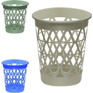 CESTO REDONDO TELADO 10L 161 BRANCO ERCAPLAST