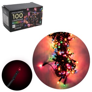 PISCA PISCA 100 LAMPADAS NW1481001 ARROZ 127V COLOR 8F FIO VERDE