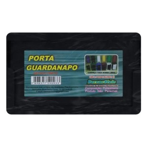 PORTA GUARDANAPO DEITADO PRETO 093 BERNACSTEIN