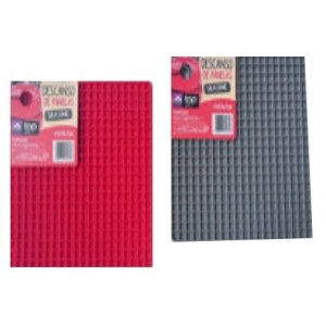 DESCANSO DE PANELA DE SILICONE 17.5X17.5X0.7CM TOP2222 DL FESTAS