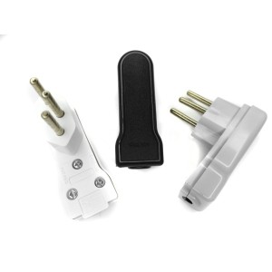 PLUGUE C/PRENSA CABO E FLEXIVEL 2P+T 10A V-20CZ VOLTIM