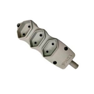 TOMADA MULTIPLA 3 SAIDAS 2P 10A - BRANCO V-26BR VOLTIM