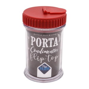 ORG FLIP TOP CONDIMENTO VERMELHO 2432/07 PLASTUTTI