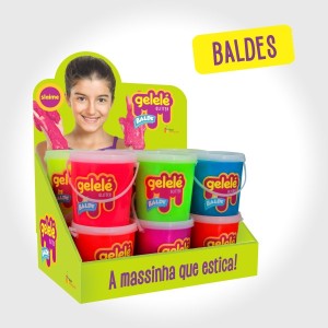 Gelelé Glitter 470g   3353 - Doce Brinquedo