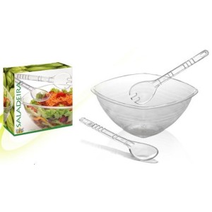 Saladeira Com Colheres  SD320 - Delta Util