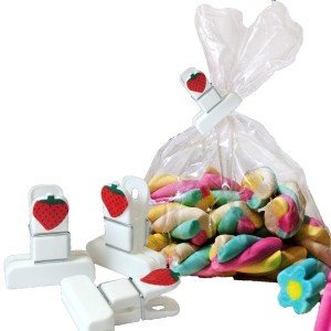 Agarradinho Morango Com 4 Peças  5201 - Decor Util