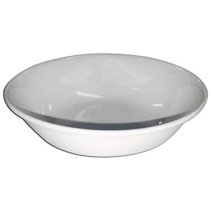 Tigela redonda branca 30x8cm 22514bb - Bestfer