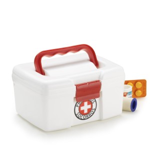 MALETA PRIMEIROS SOCORROS 4630P BABY BOX BRANCO PLASNORTHON