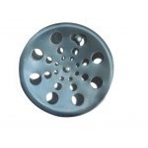 Grelha Redonda 100mm Abre/Fecha Aço Inox 200001 - Overtime