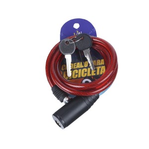 Cadeado para bicicleta 110cmx8mm BK4 - 123útil