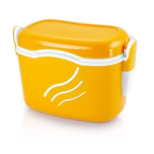 Caixa Térmica 13L Amarelo E Laranja  CT1440 - Monte Líbano