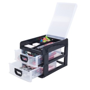 Mini Porta Tudo Com Estojo 2 Gavetas  MP1217 - Monte libano