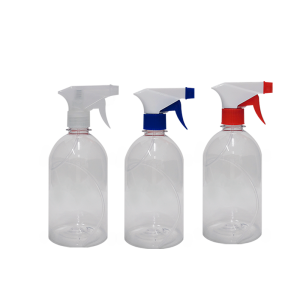 Frasco Pulverizador 500ml Cristal Liso  0062 - UD Brasil