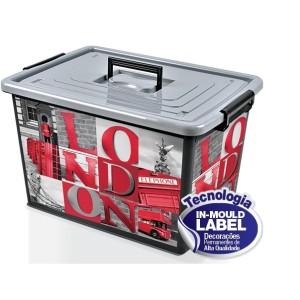 Container Organizador 50L  Label  25243 - ARQPLAST