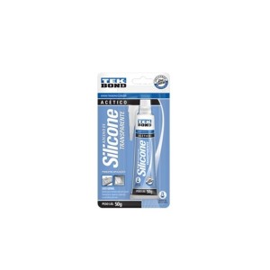 Adesivo Silicone Acetico 50g Blister Transparente - Tekbond
