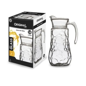 Jarra De Vidro 1.85 Litros Lilha Safira  SL0888 - ORIGINAL