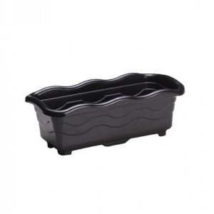 #Jardineira Preta  260 - INJEPLASTEC