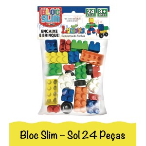 Bloc Slim C/24PÇS SOLAPA 852 - LUCTOYS