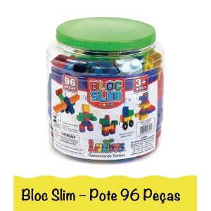 Bloc Slim C/96PÇS POTE 854 - LUCTOYS