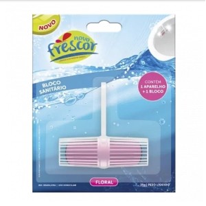 Refil Bloco Sanitario 35g Floral AC1027 - NOVO FRESCOR
