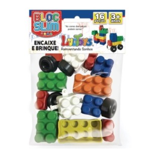 Bloc Slim C/16pçs Solapa 851 - LUCTOYS