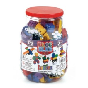 Bloc Slim C/176pçs Pote 855 - LUCTOYS