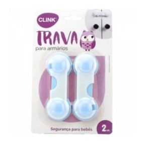 Trava Armario Plastico  CK4026 - CLINK