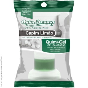 Gel Sanitario Capim Limão - QUIM AROMAS