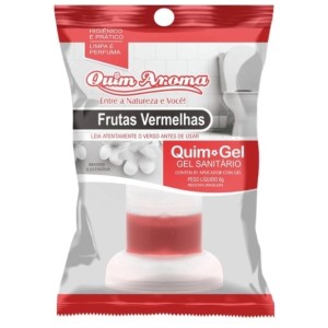 Gel Sanitario Frutas Vermelhas - QUIM AROMAS