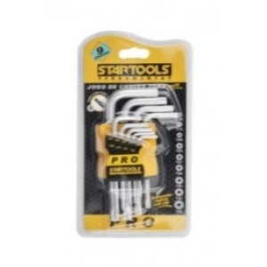 Torx Curta T C/ Guia 9Pcs AR0035 - STARTOOLS