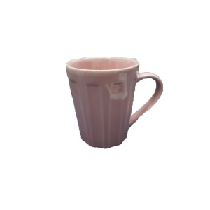 Caneca Canelada 250 ML - Rosa  902 - R R PORCELANAS