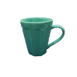 Caneca Canelada 250 ML - Verde PÇ 904 - R R PORCELANAS