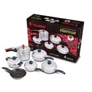 Conjuto Marissa 6 Peças 032 - ALUMÍNIO GLOBO