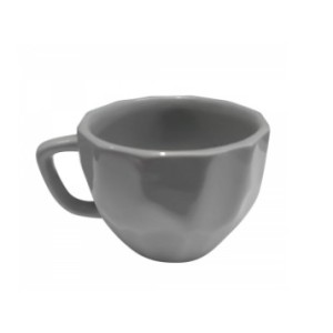 Caneca Geometrica Ceramica 9X7cm 210ml  CK4834 - CLINK