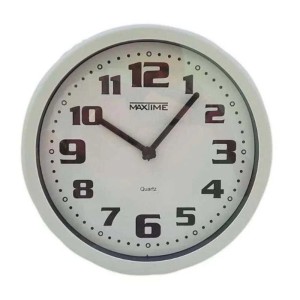 RELOGIO DE PAREDE REDONDO MX40001-0/40002-7/40003-4 ARABICO COLOR MAXTIME