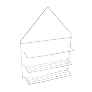 Porta Shampoo Duplo Cromo  8337 - Estilqui