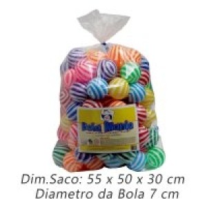 Bola mania saco com 100un  659 - Pica pau