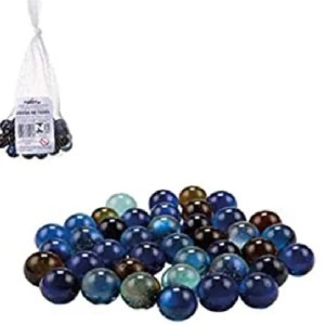 BOLINHAS DE GUDE EM VIDRO COM 40 UNIDADES 105 COLORIDA EMBALADO