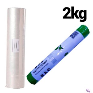 SACOS PICOTADOS 2KG C/20UN. NOBRE