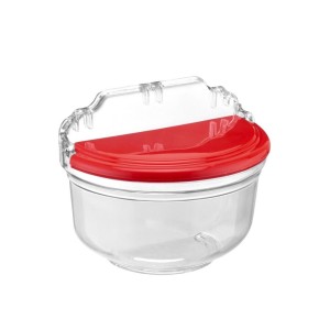 SALEIRO DE PAREDE CRISTAL 1162 TRANSPARENTE ERCAPLAST