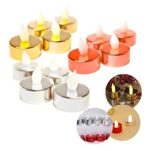 VELA DECORATIVA 5CM 12PÇS JY2228 COLOR RIO MASTER