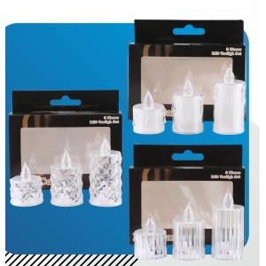 KIT VELA 3PÇS 8711 LED ELETRONICA 2W