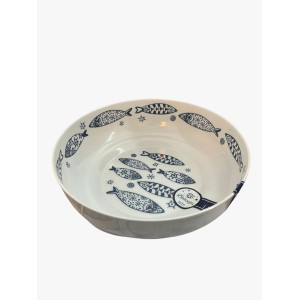 PRATO FUNDO REDONDO 18X18X6CM 0808 MELAMINA BELLAGIO 