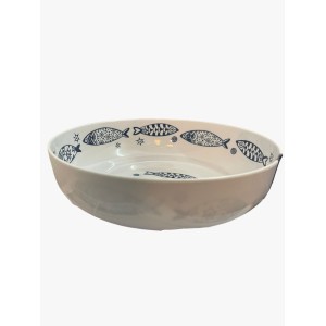 PRATO FUNDO REDONDO 18X18X6CM 0808 MELAMINA BELLAGIO 