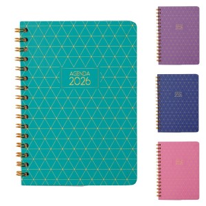 AGENDA A5 168 FOLHAS 11X15CM RMT5762 CANDY RIO MASTER