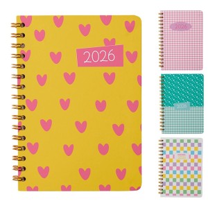 AGENDA A5 168 FOLHAS 11X15CM RMT5707 ESTILOS RIO MASTER