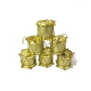 KIT TAMBOR 6PÇS 3CM WF6-9476 GLITTER RIO MASTER