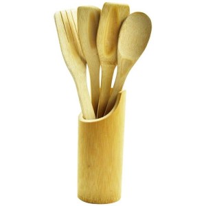 JOGO DE TALHERES 5PÇS BAMBU CX067 IMPORIENTE