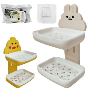 SABONETEIRA DUPLA HU80392 PLAST INTERPONTE