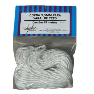 CORDA VARAL 3,5MM 15 METROS ZEPHIR